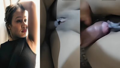 Tattooed Assamese girl nude bath after viral strip sex