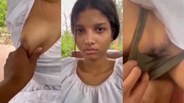 Cute Girl Outdoor Nude Captured By Boyfriend