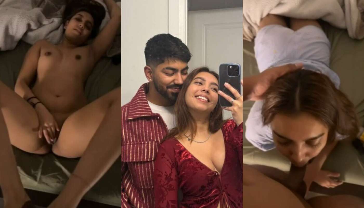 Indian Horny Babe Giving Blowjob Fucking Merged