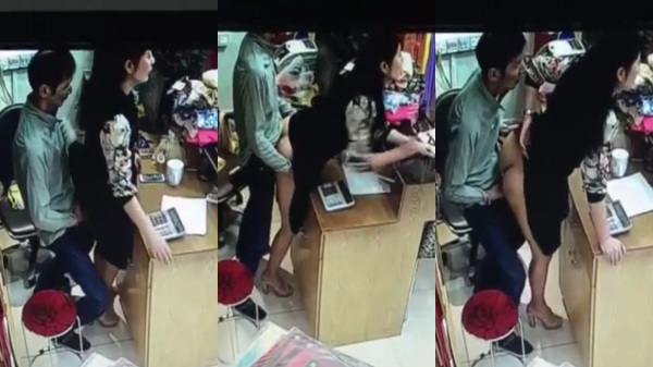 Sales girl aur shop owner ki sex mms